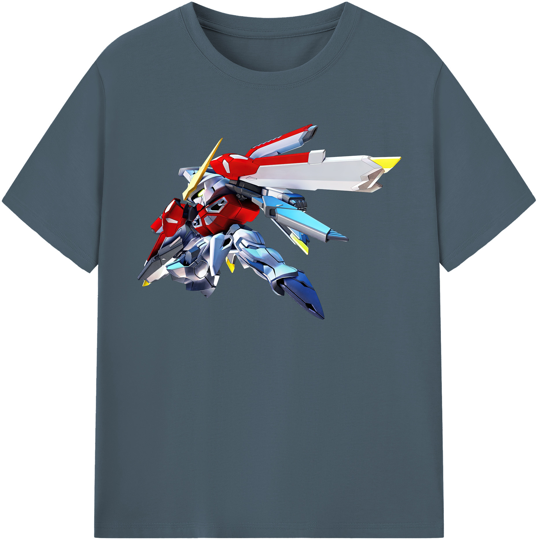 （画像用） 機動戦士ガンダム Mobile Suit Gundam 綿100％半袖Tシャツ（フロントプリント）